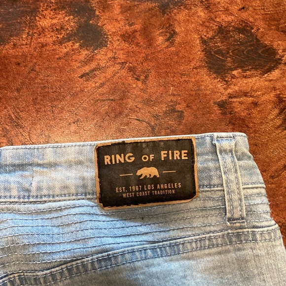 Ring of Fire Slim Moto Jeans Size 31x32 - Picture 5 of 5